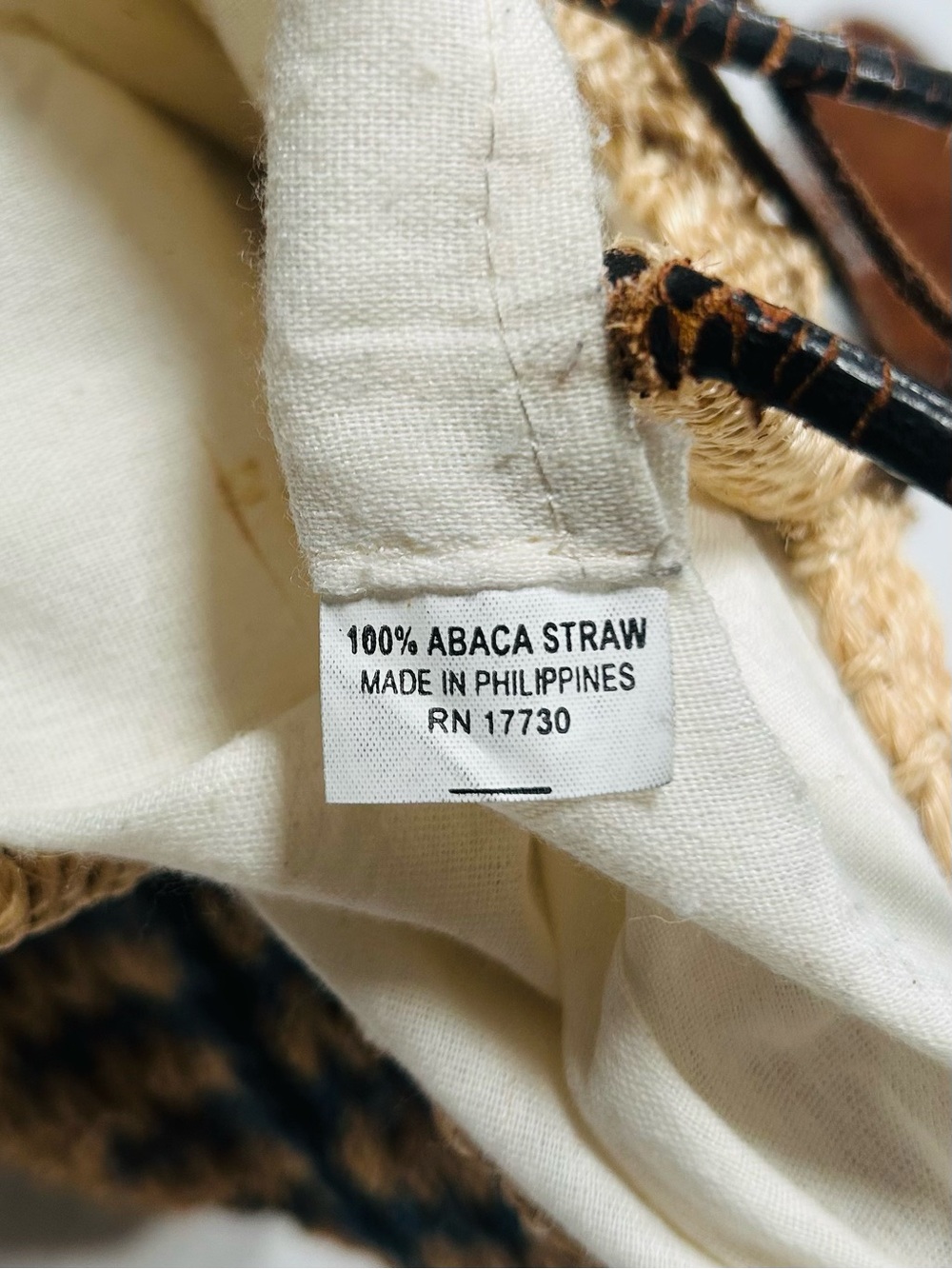 Vintage Y2K Woven Abaca Straw Purse - Picture 9 of 14